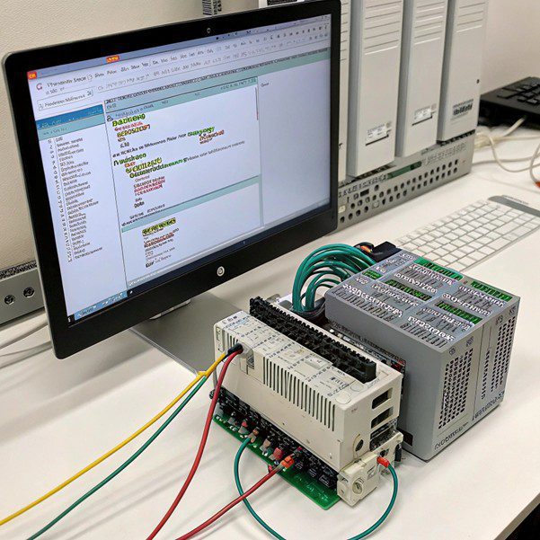 مراحل راه اندازی و برنامه نویسی PLC