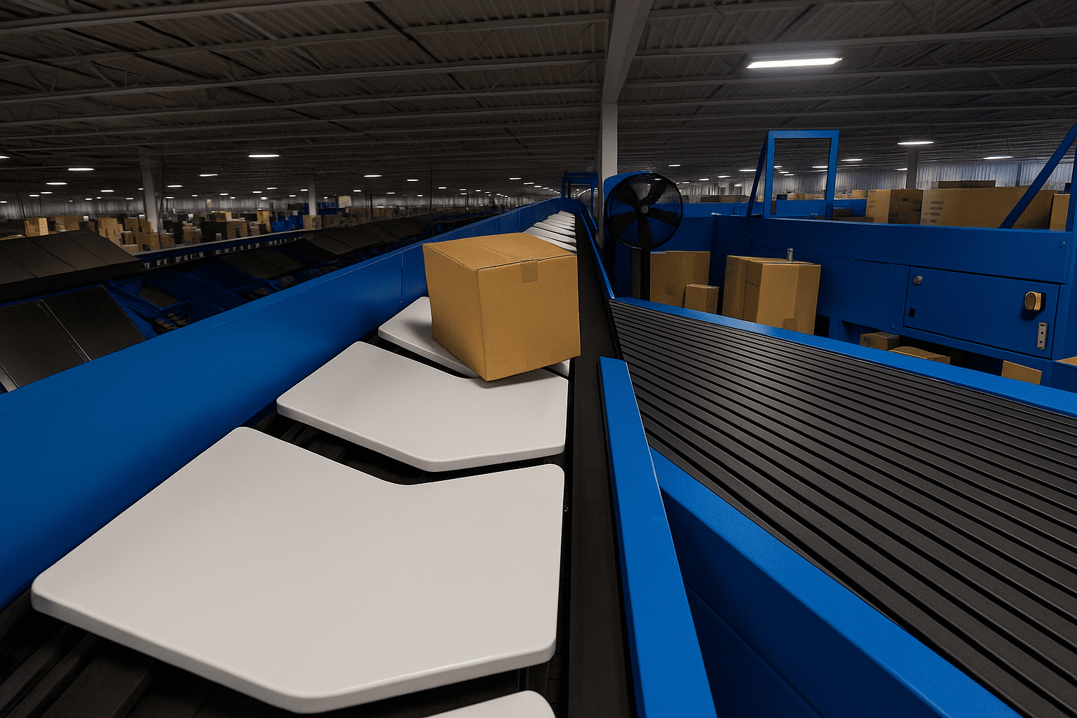 tilt tray sorter